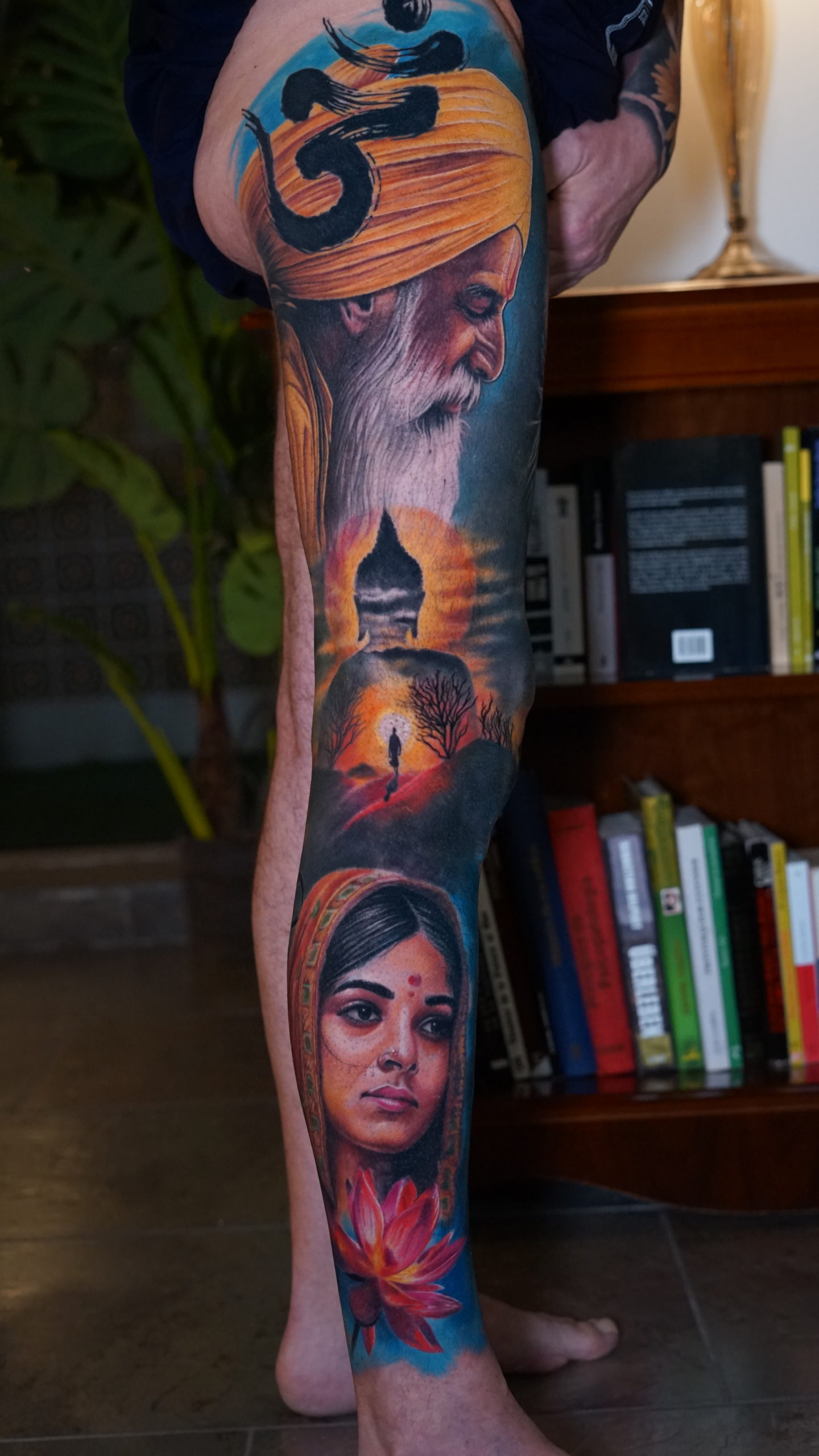 Piernas India y México