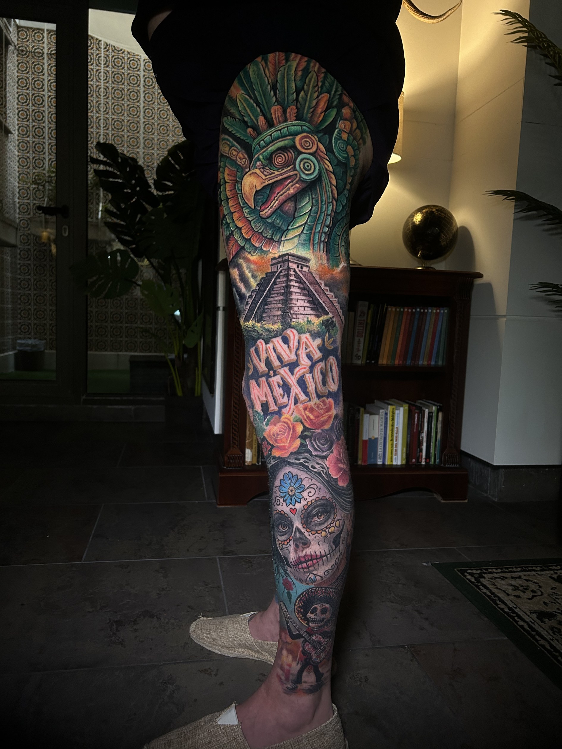 Piernas India y México